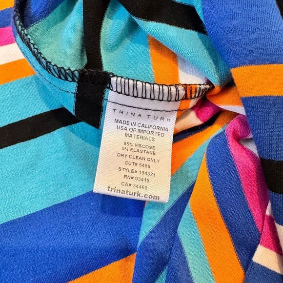 TRINA TURK Striped Mini Dress - Picture 5 of 5